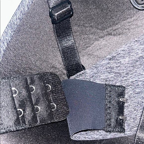 Charcoal Gray and black Women's Bra 2 Pack - Picture 8 of 9